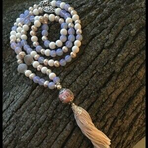 Rose Pearl‎ Mala  Bead 108 beads